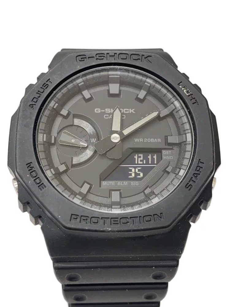 CASIO Quartz Watch G SHOCK Digital Analog BLK BLK