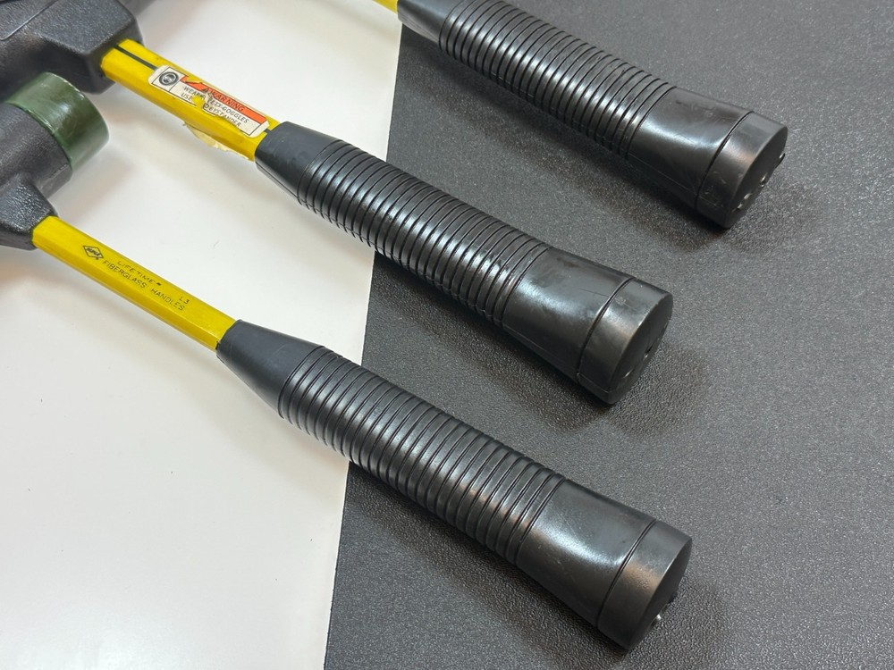 Nupla Tools USA 3pc Quick Change Impax Dead Blow Replaceable Soft Tip Hammer Set