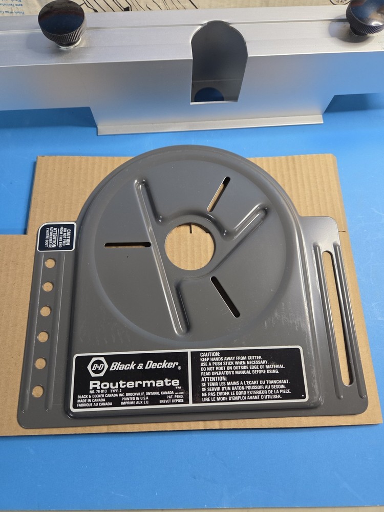 Black & Decker Workmate Routermate 79-013 Router Table Accessory NOS Canada