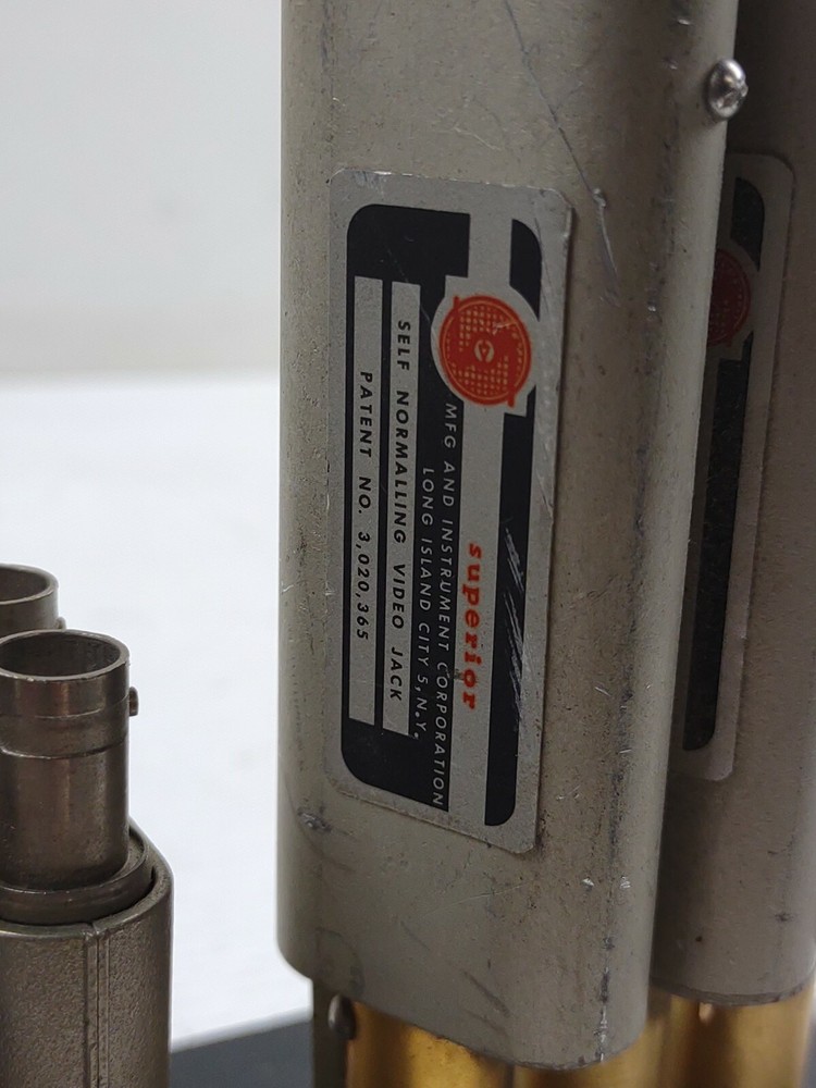 ADC 2RU PPI 2224RS-75N BNC Video Patch Panel Bay