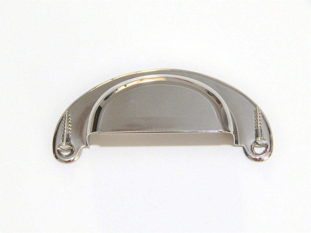 Drawer Pulls Brass Nickel Plated  Bin Cabinet
