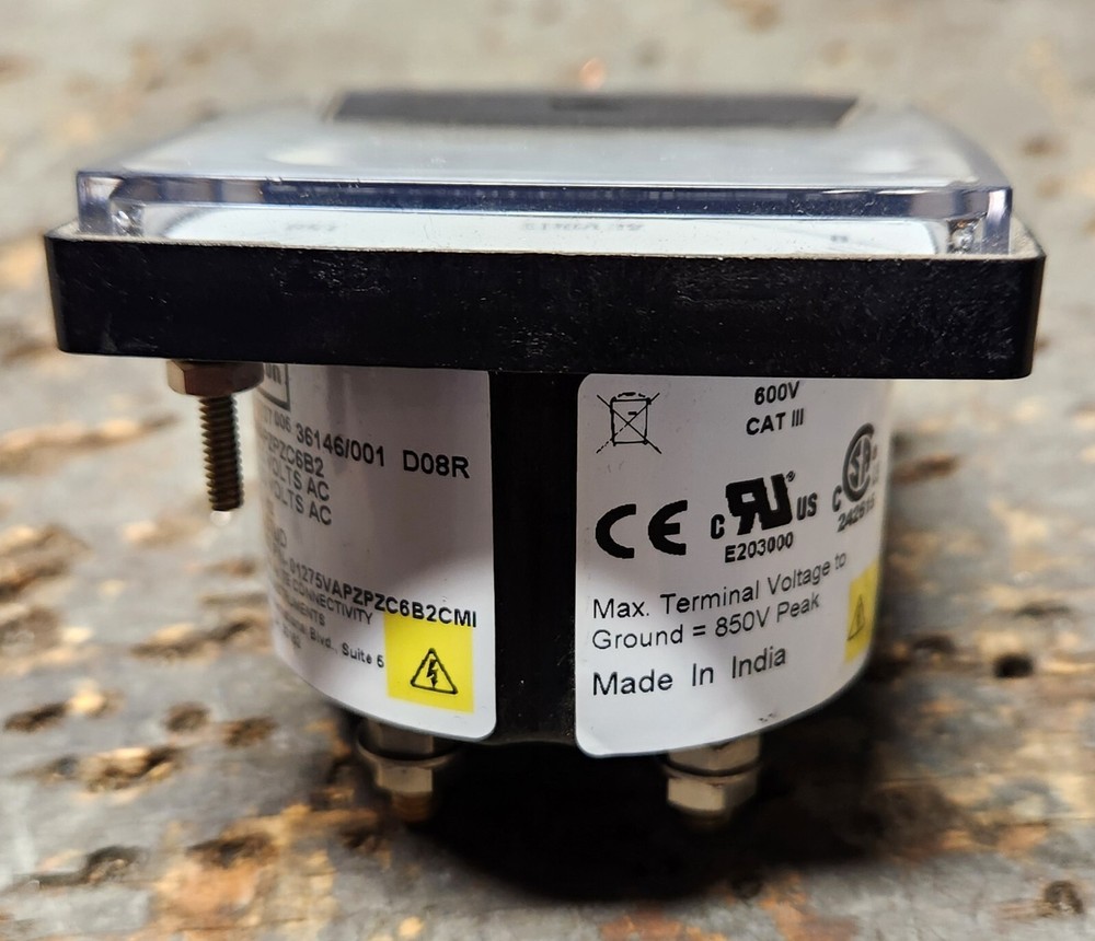 Crompton 01275VAPZPZC6B2 Panel Meter AC Volts