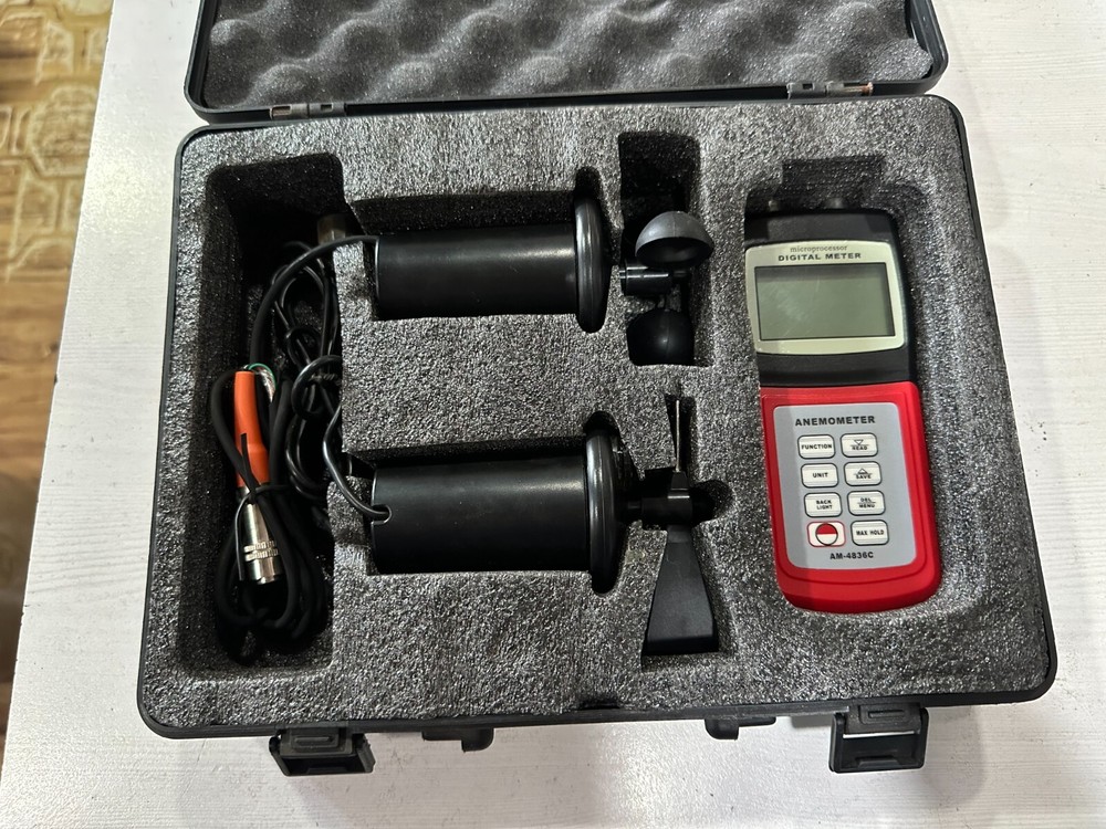 ANEMOMETER AM-4836C WITH DIRECTION FLOWMETER