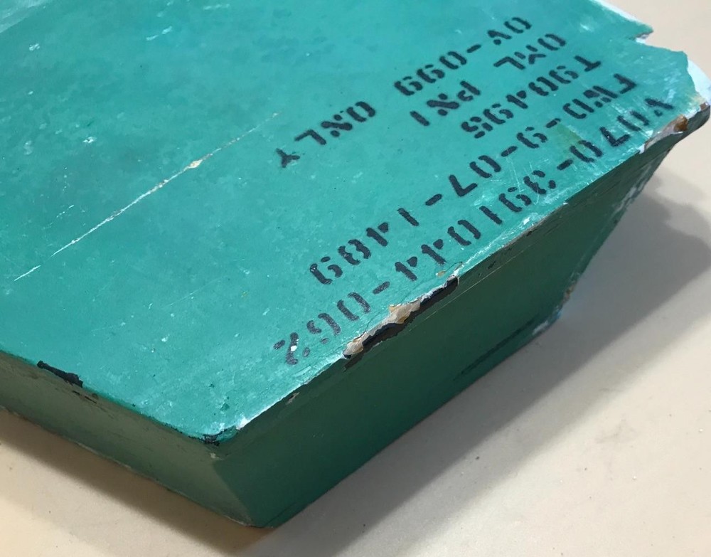NASA Space Shuttle Challenger OV-099 Only Fit Check Tile, Forward Fuselage Lower