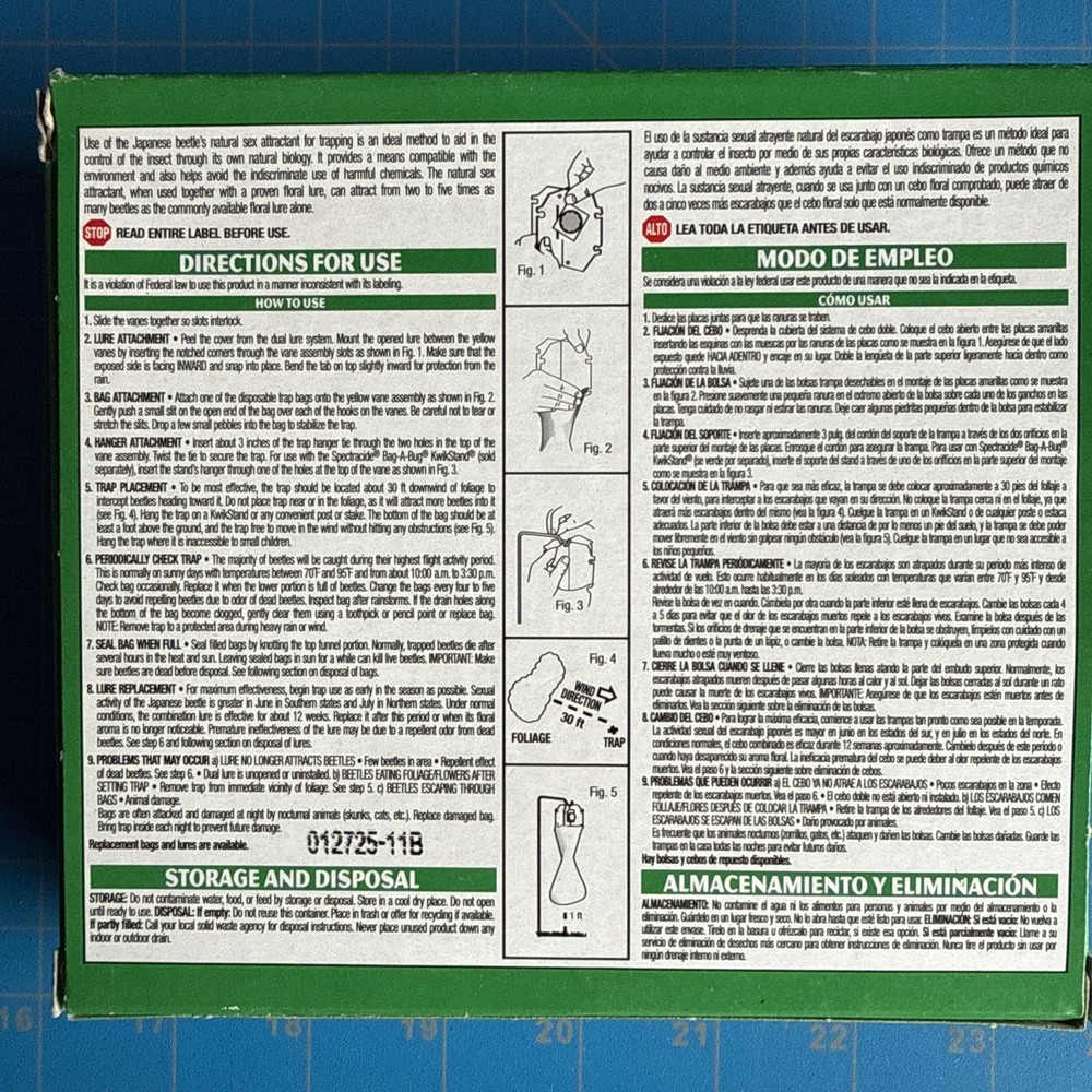 Spectricide Bag-A-Bug Japanese Beetle Trap Complete Kits Ready-To-Use