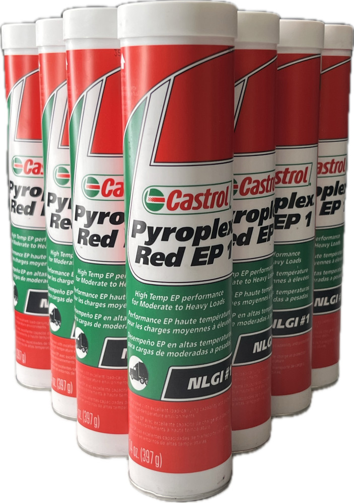 Castrol Pyroplex Red EP 1 NLGI#1  15832Fx10T