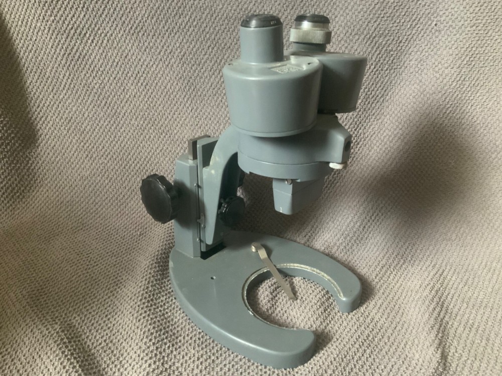 Vintage Bausch & Lomb Binocular Microscope - 10x, Original Box