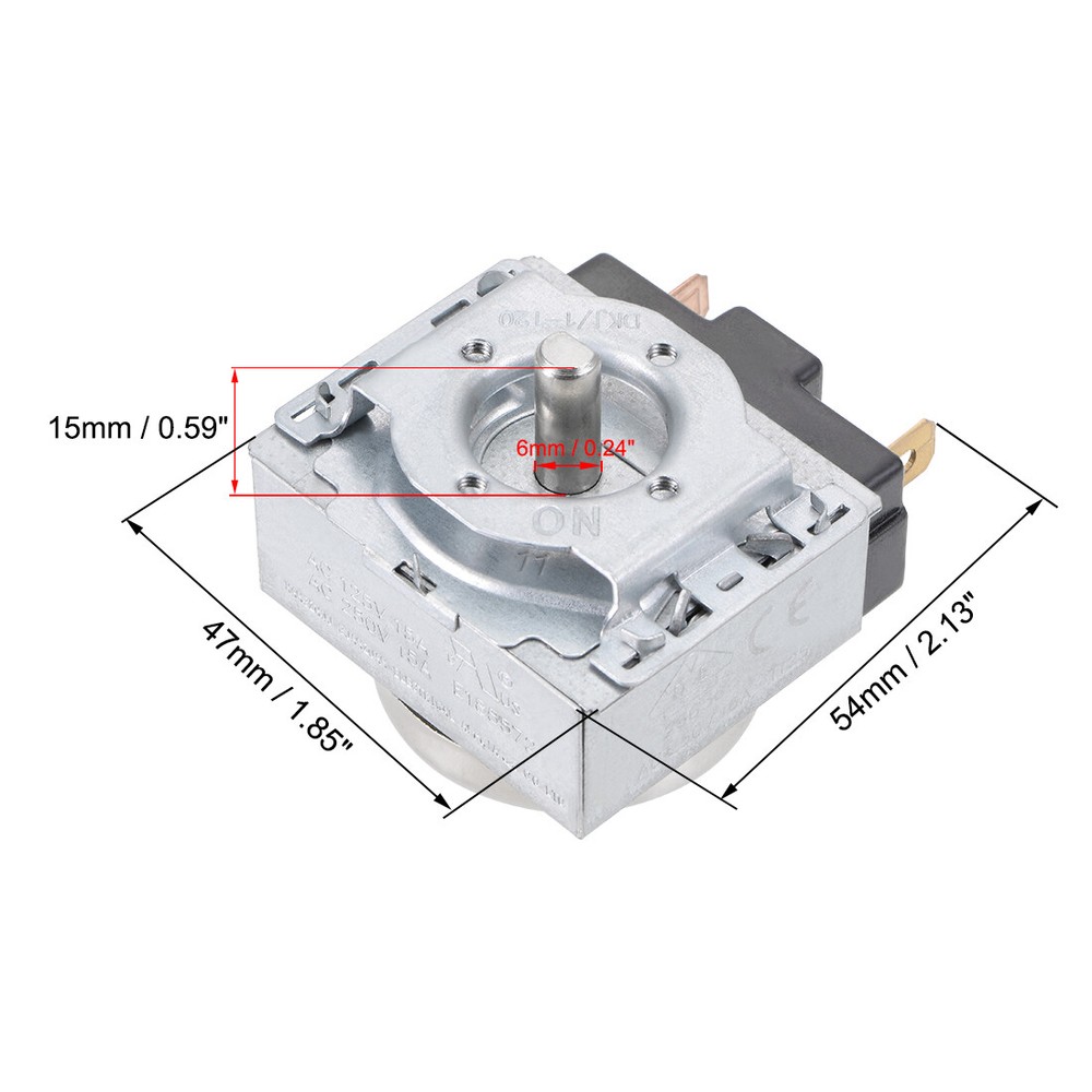 Time Controller Timer Switch 120 Minutes 120M Replacement Timer for Electronic