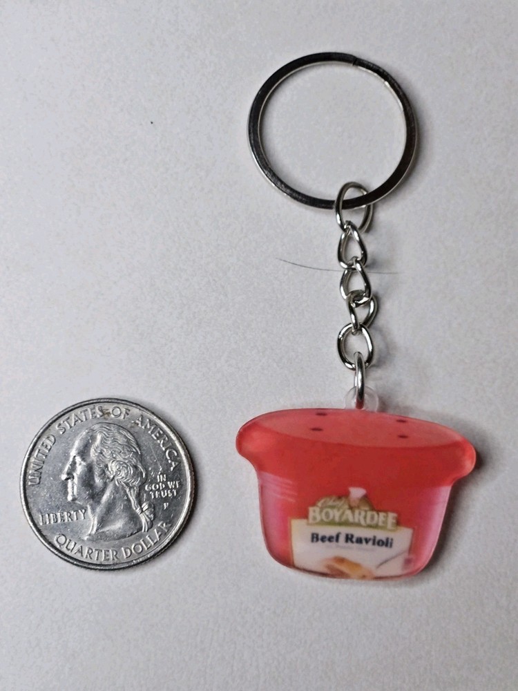 Chef Boyardee Beef Ravioli Keychain