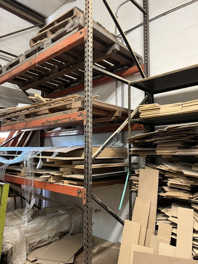 commercial 4x8 metal warehouse rack