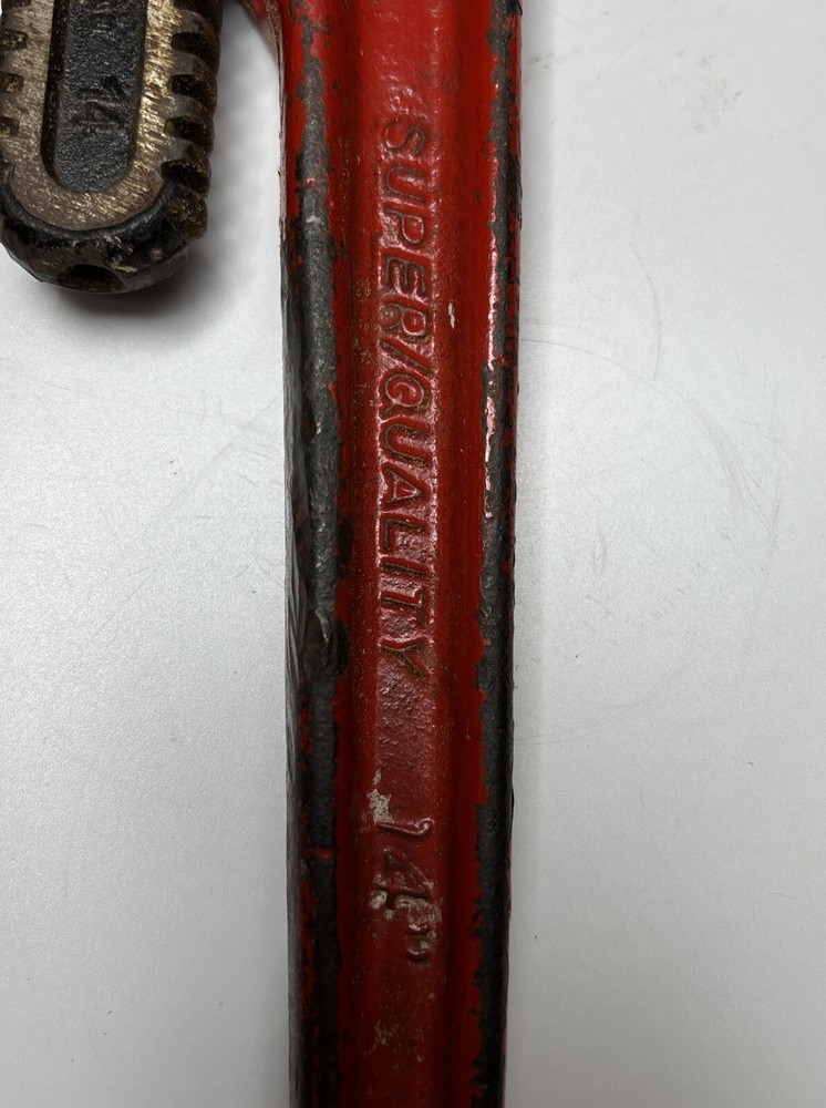 Vintage Fuller Super/Quality Pipe Monkey Wrench 14" Japan