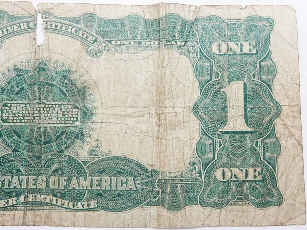 1899 $1 Black Eagle Silver Certificate Large Note T73617935A