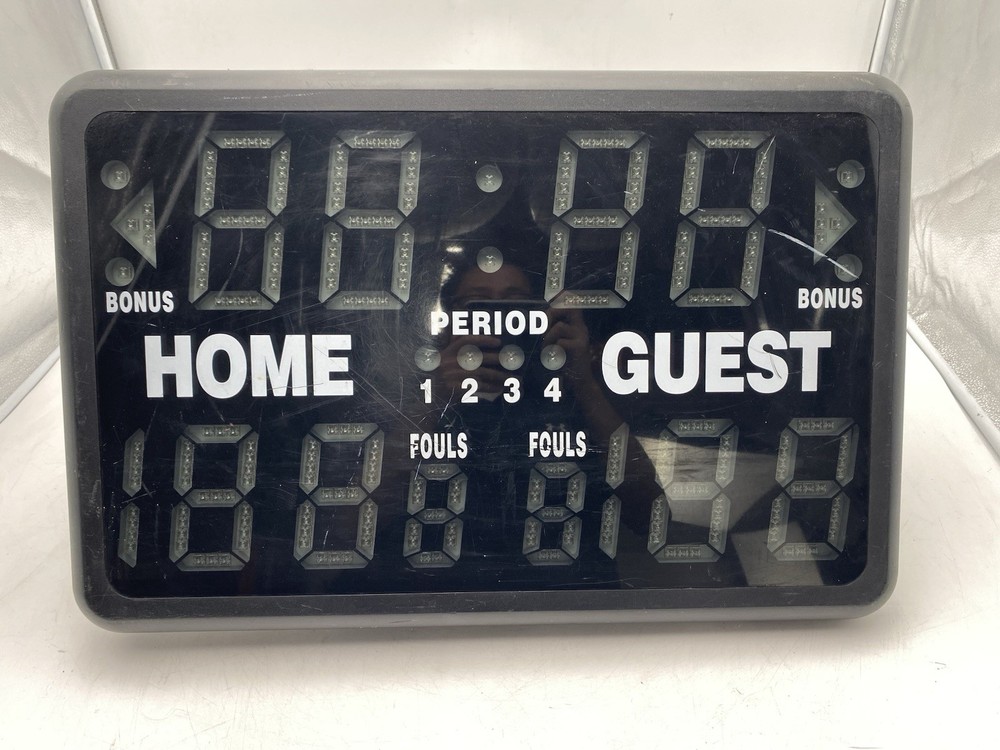 MacGregor 1240580 Electronic Scoreboard Timer Scorer w/ Remote | No AC Adapter