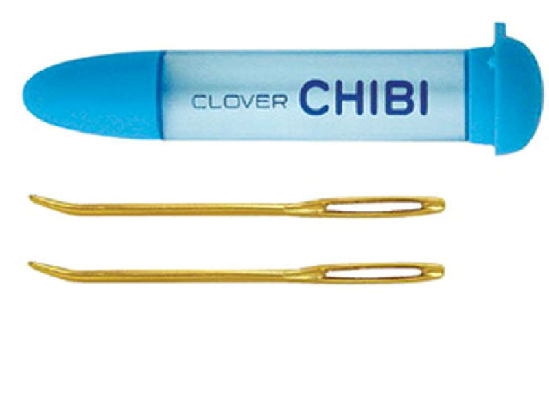 CHIBI JUMBO {BENT-TIP} DARNING NEEDLE SET ~ For Rug Hooking