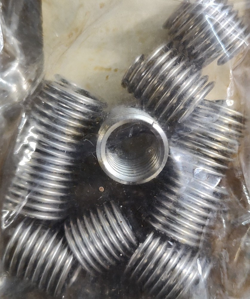 RECOIL THREAD INSERTS 1/2-13 X .50 LONG  10 PCS