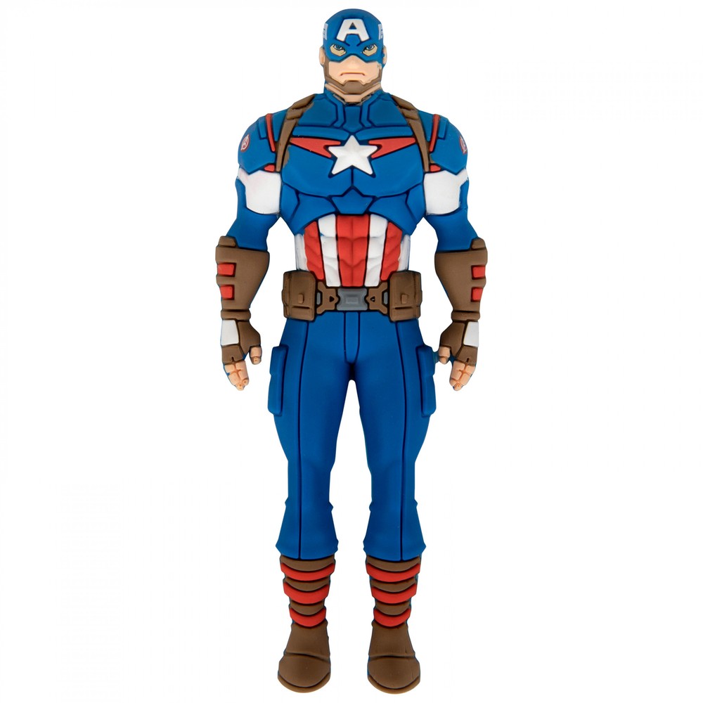 Marvel Captain America Character Bendable Magnet Multi-Color
