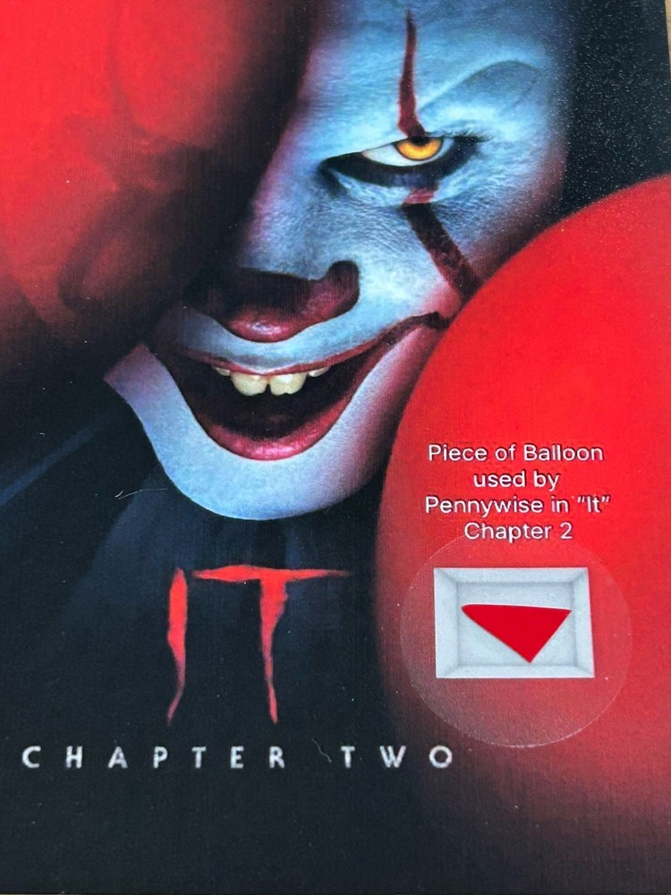 It Chapter Two Balloon Prop Authentic Piece Relic Display Horror Pennywise