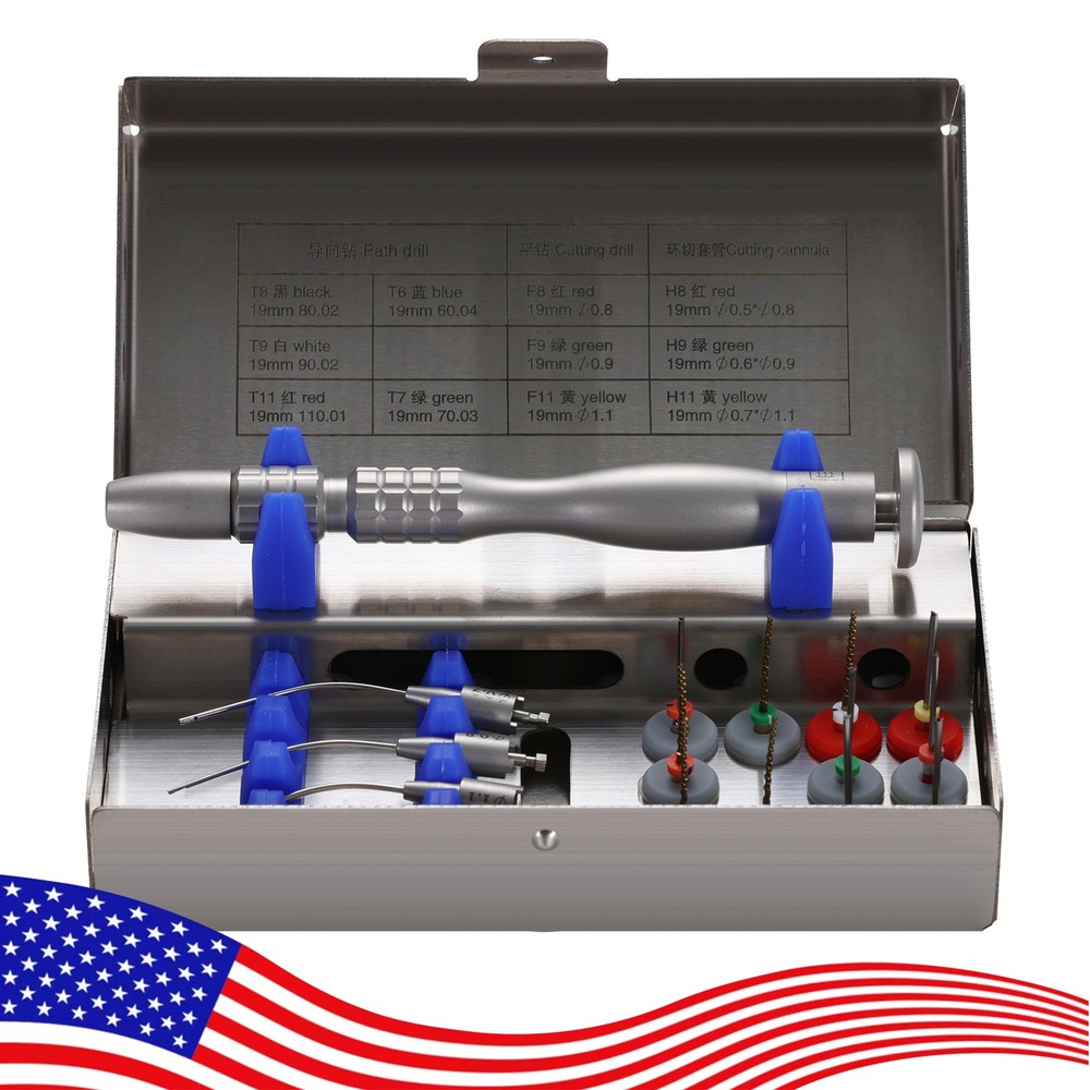 Dental Broken File Extractor Endodontic File Removal System Kit Endo Root Canal