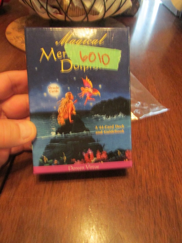 Magical Mermaids and Dolphins Oracle 44 Card Deck with Guidebook Doreen Virtue