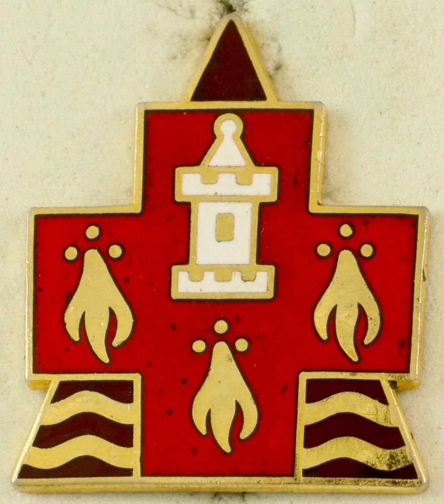 306th Field Hospital Crest DI/DUI CB NS Meyer HM