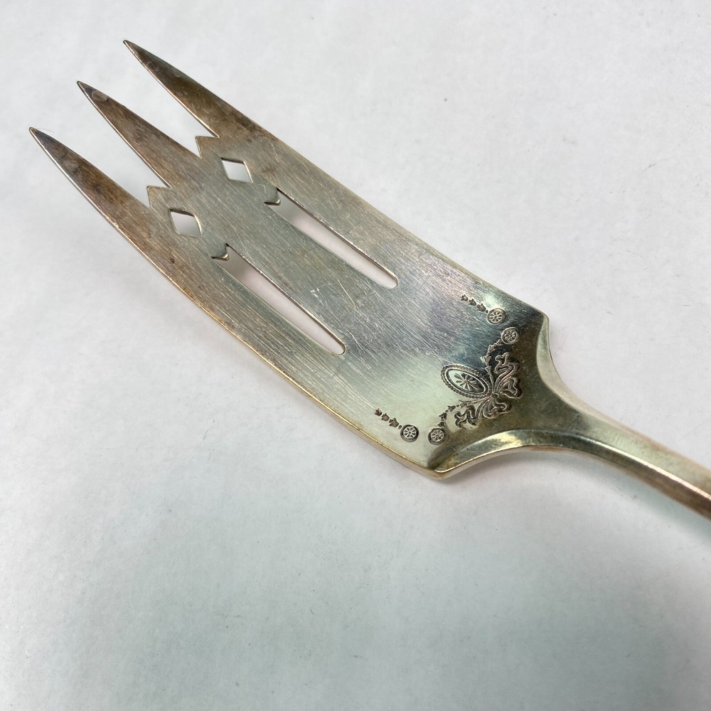 Community Silverplate Serving FORK 8.5" Kitchen Antique Vintage