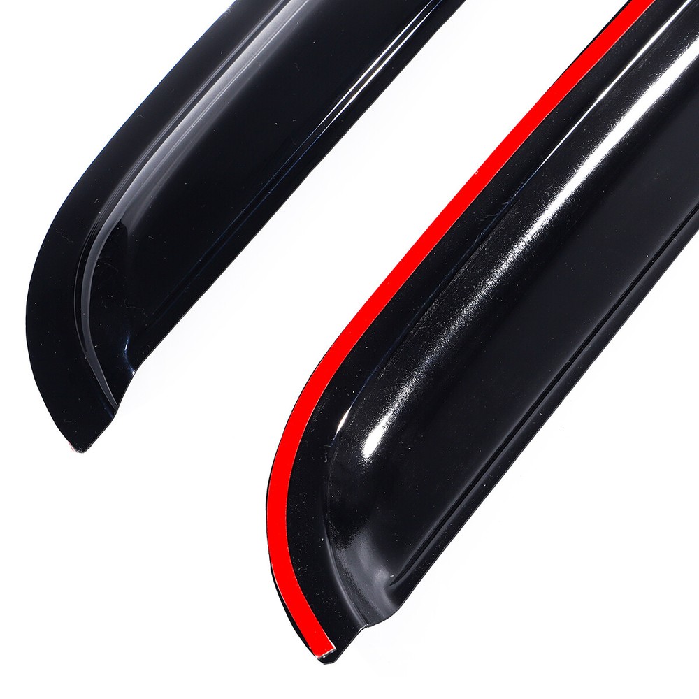 For 07-14 Chevy Silverado 1500 Crew cab Window Visor Rain Deflector Guard 4PCS