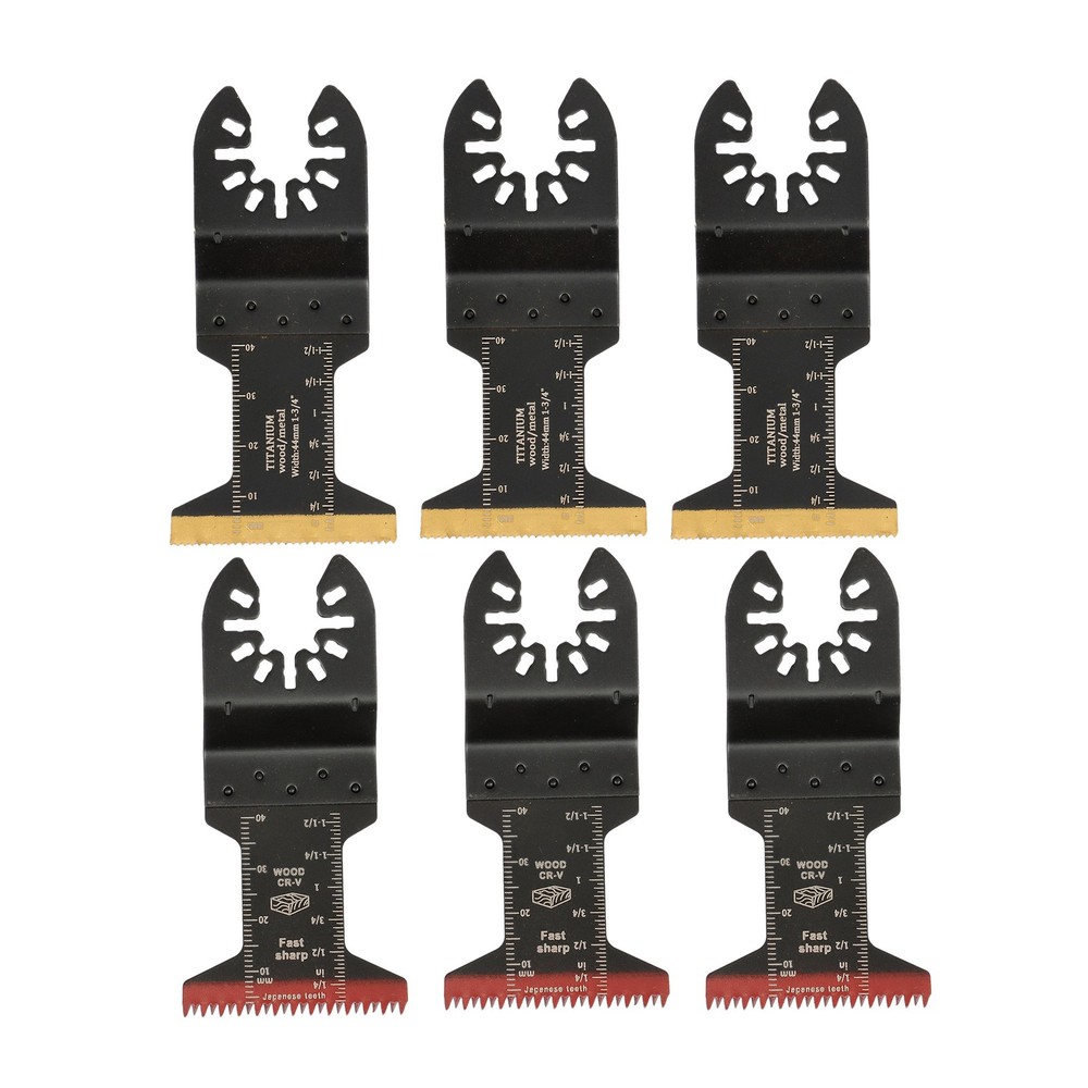 LABLT Multitool Blades 35PCS Titanium Oscillating Tool Quick Saw Blades