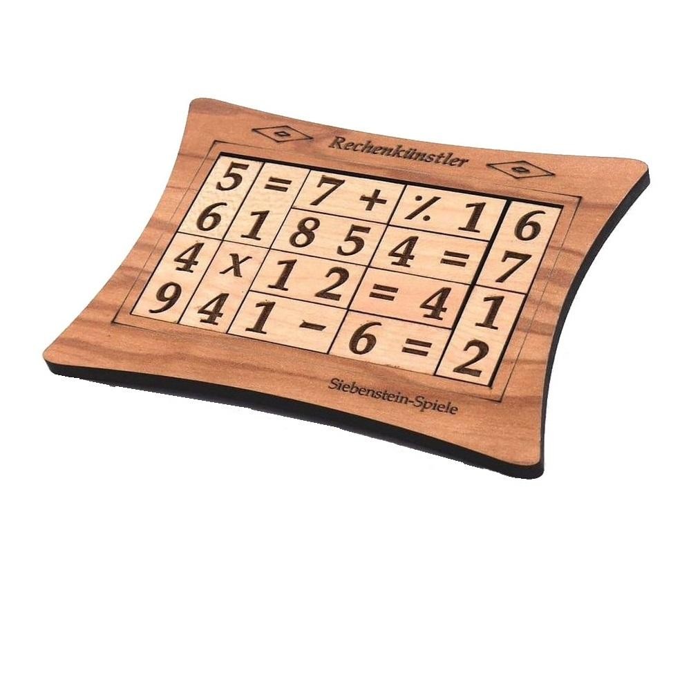 Rechenkunstler - Math Brainteaser Wooden Puzzle