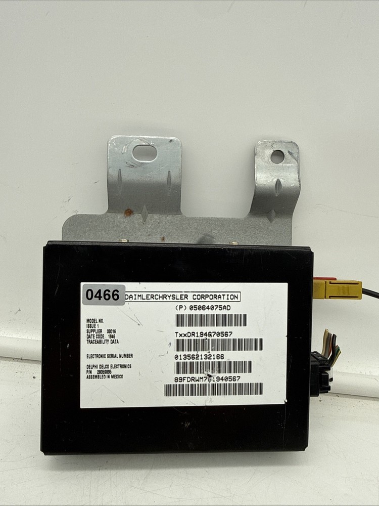 2006-2009 Dodge Ram 1500/2500 | Satellite Receiver Module (SDARS Receiver) | OEM