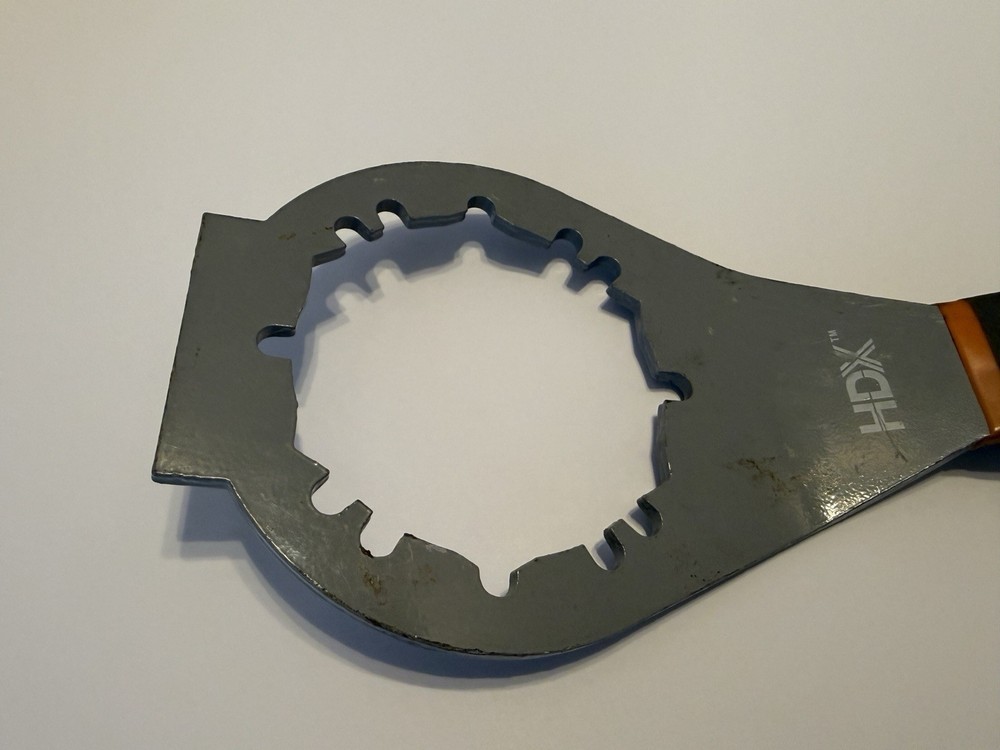 HDX Universal Drain Wrench 6505532 Rubber Coated Handle