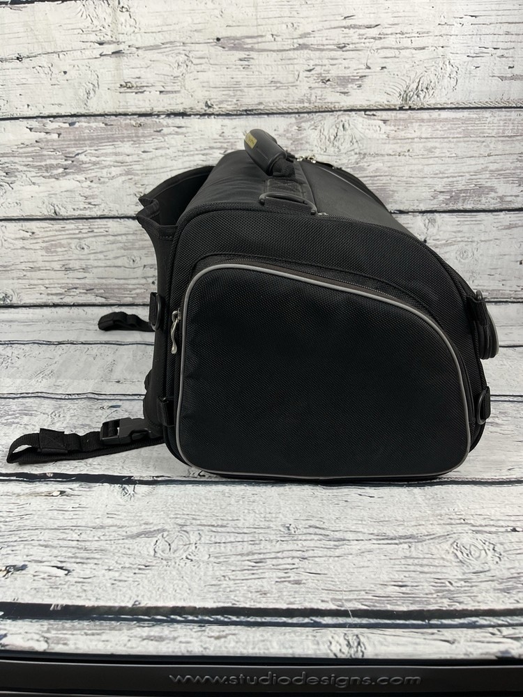 Harley Davidson Black Hard Shell Duffle Storage Bag