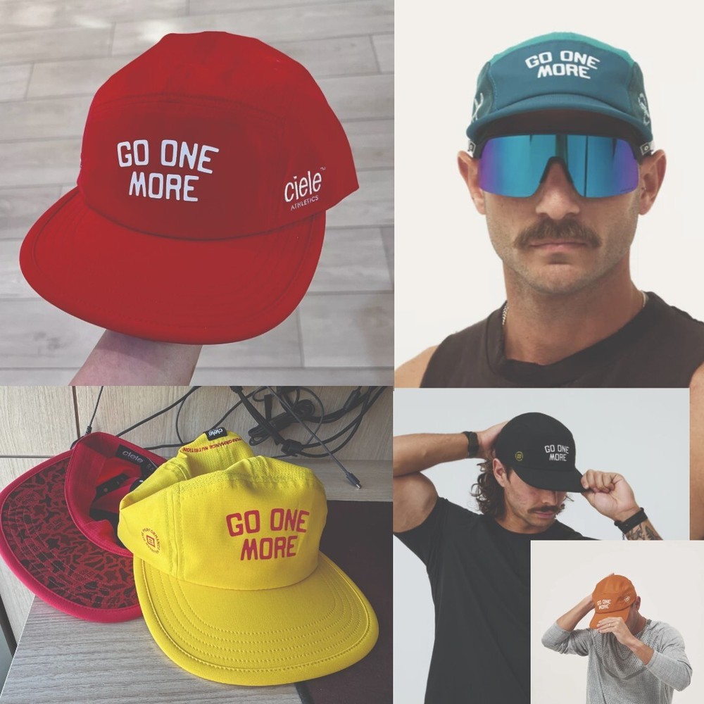 GO ONE MORE Running Hat NWT Ciele Limited
