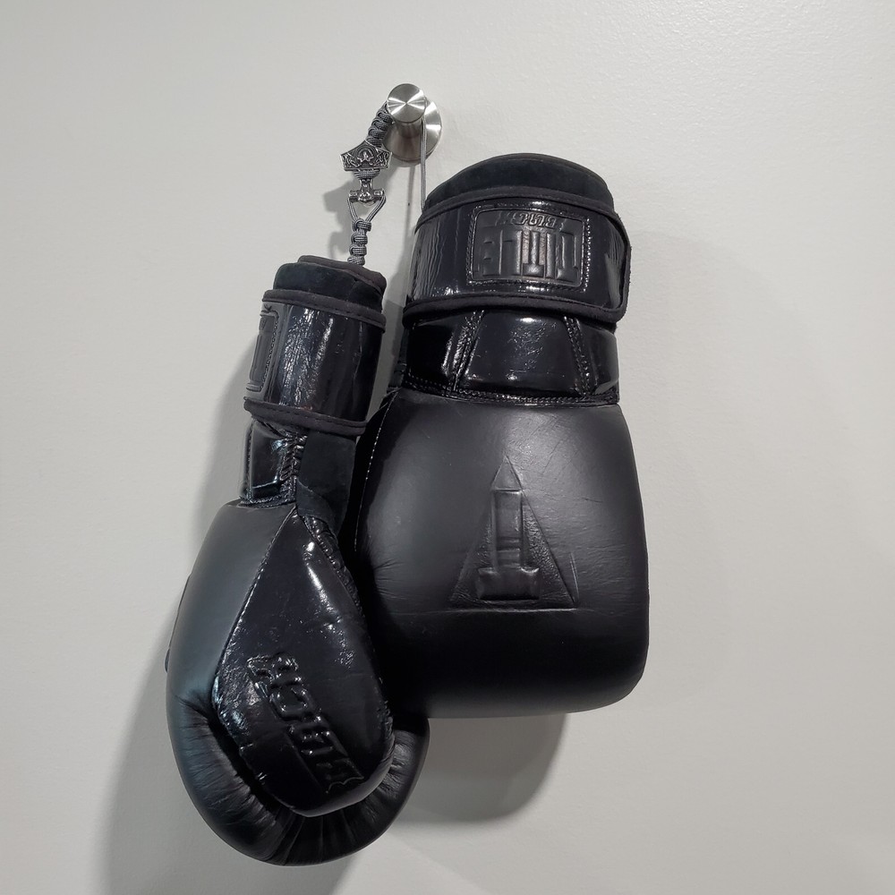 Title Boxing Black Blast Hook and Loop Training Gloves - Black