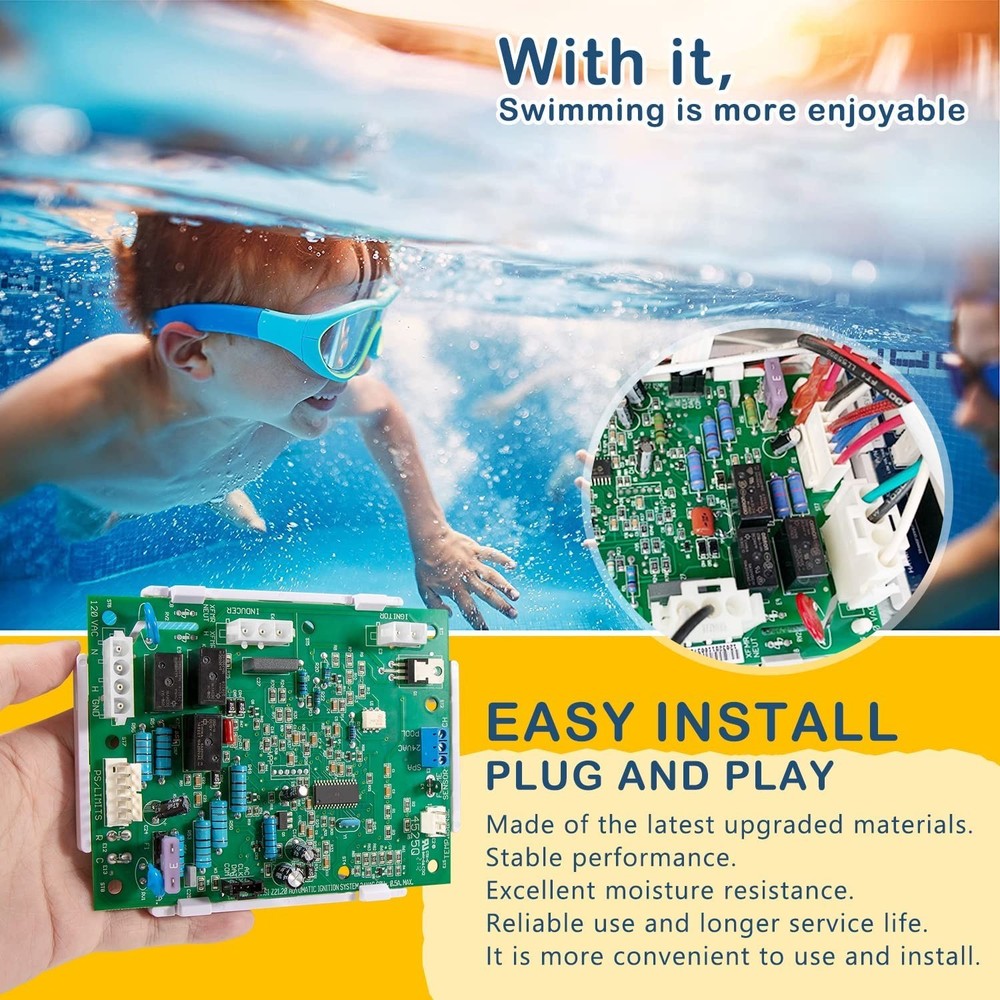 For FDXLICB1930 Hayward Heater Integrated Control Board Replacement Kit