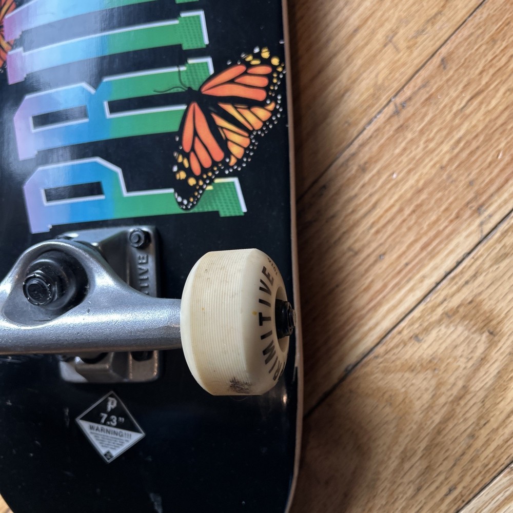 Primitive Skateboard Complete Collegiate Butterfly 7.3" (Mini) Assembly