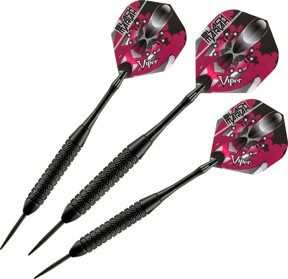 Viper steel tip Darts Black Mariah 22Gram