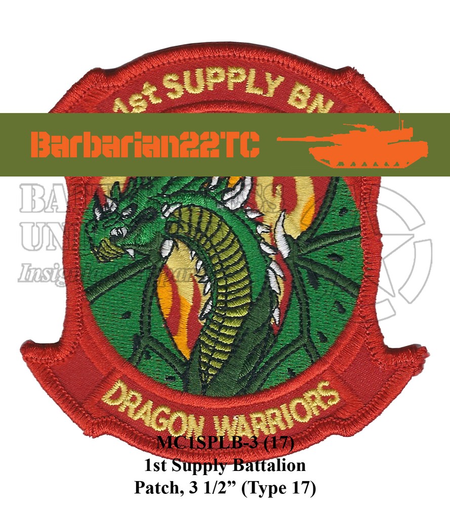 1st Supply Battalion Patch-Bn