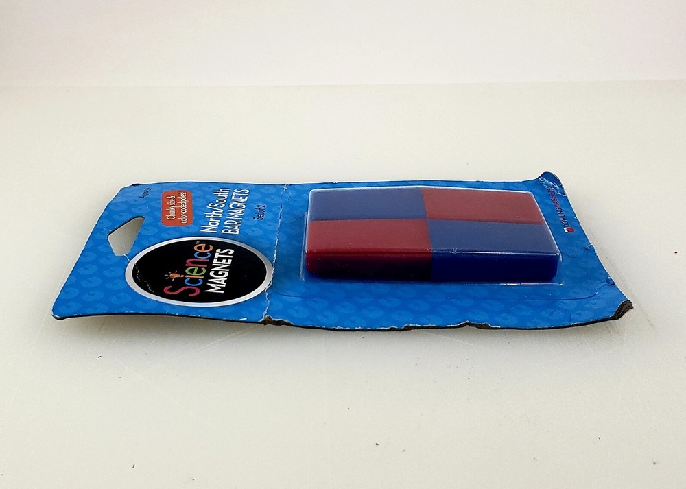Dowling North South Bar Magnets Science Teaching Aid NEW Sealed