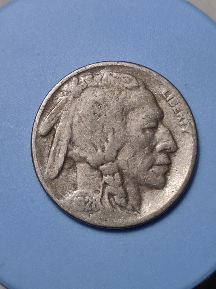 1928 S Buffalo Nickel #1528
