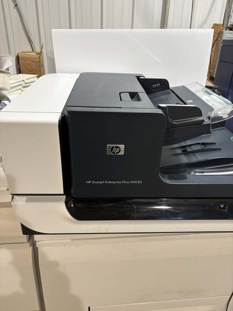 HP Scanjet N9120 Color Document Scanner SEE INFO Duplex Wide Format