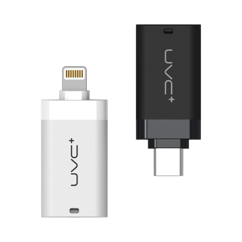 UV Sterilization UVC Germicidal lamp for iphone + android