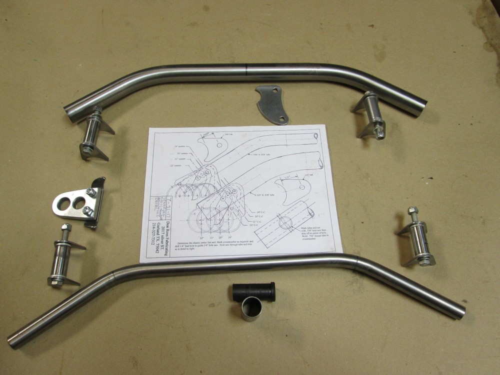 Dragster ,Cackle car steering crossmember mounting kit