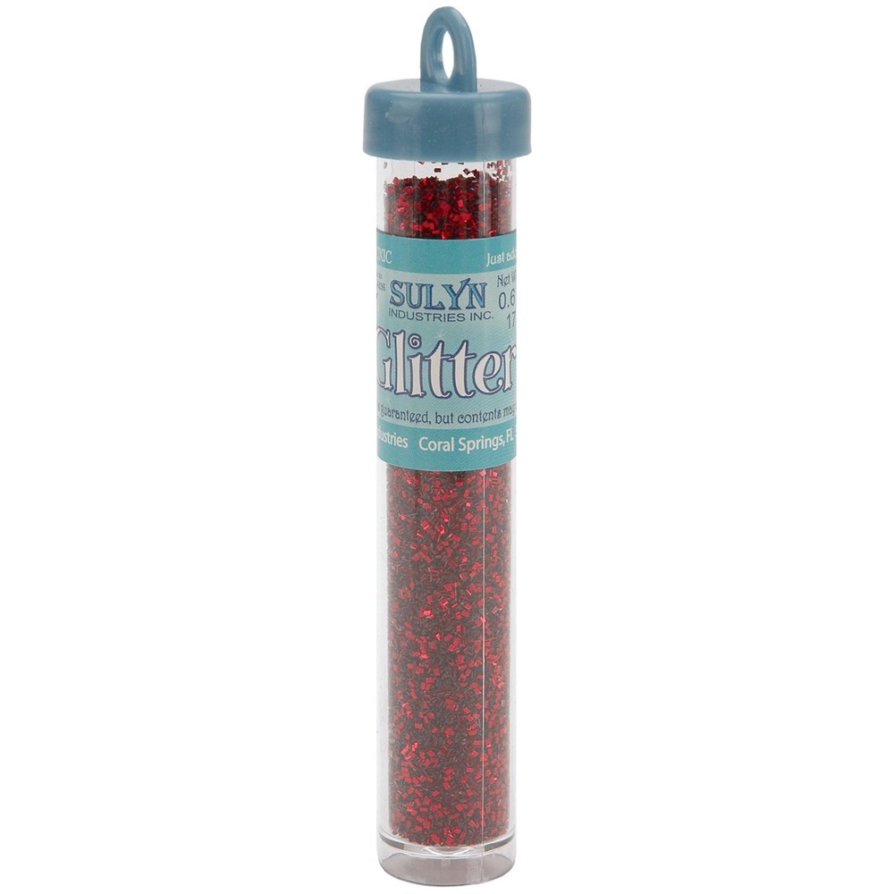 Sulyn Glitter .6oz-Red