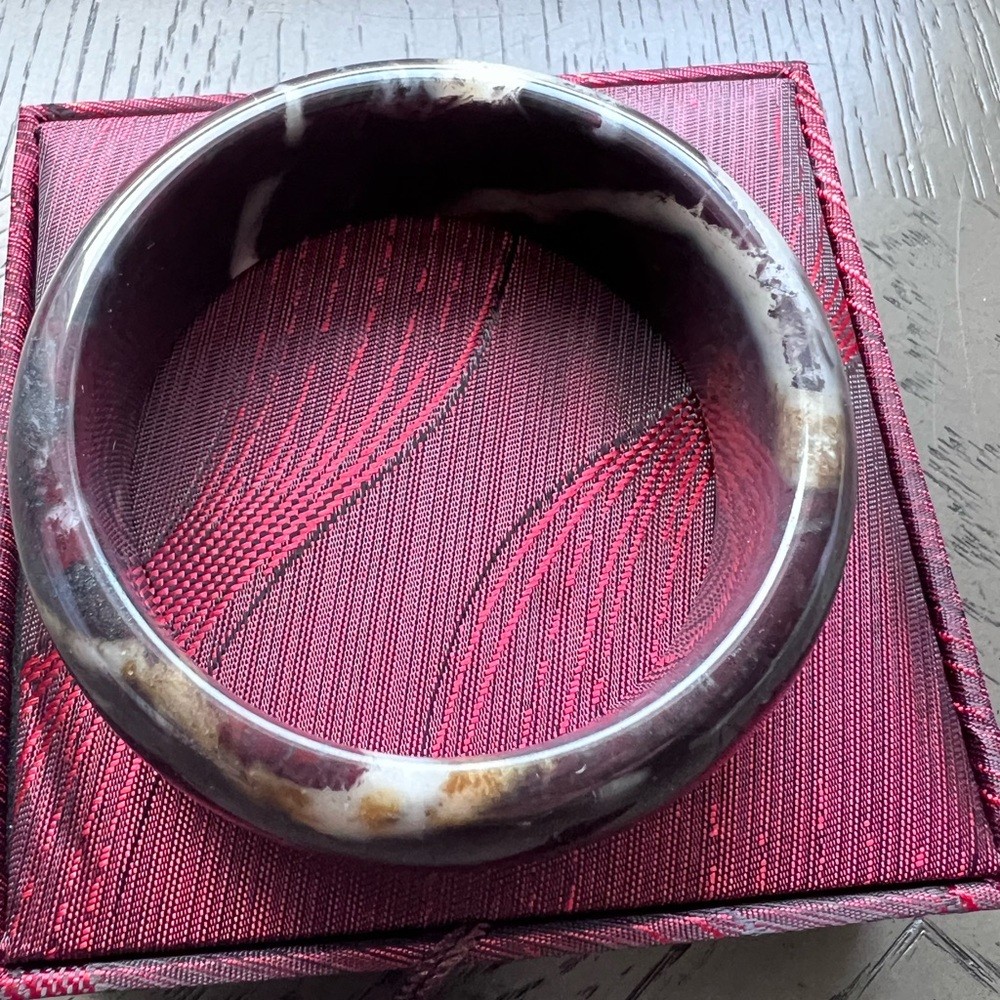 Chicken blood soft bangle 60mm