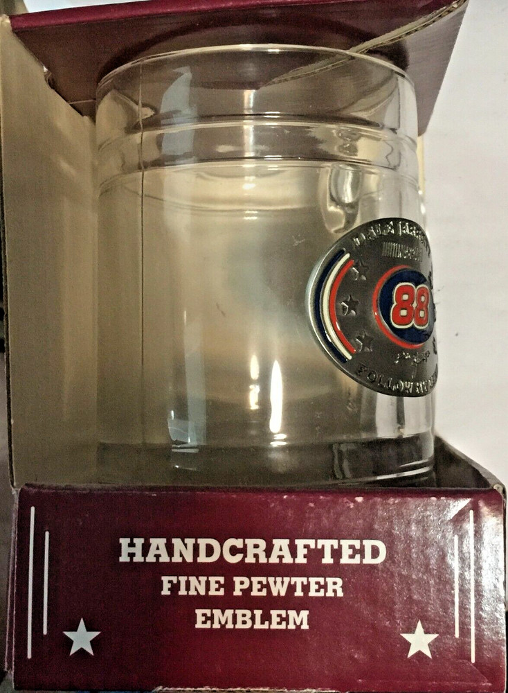 Race Thunder Dale Jarrett Glass Tankard