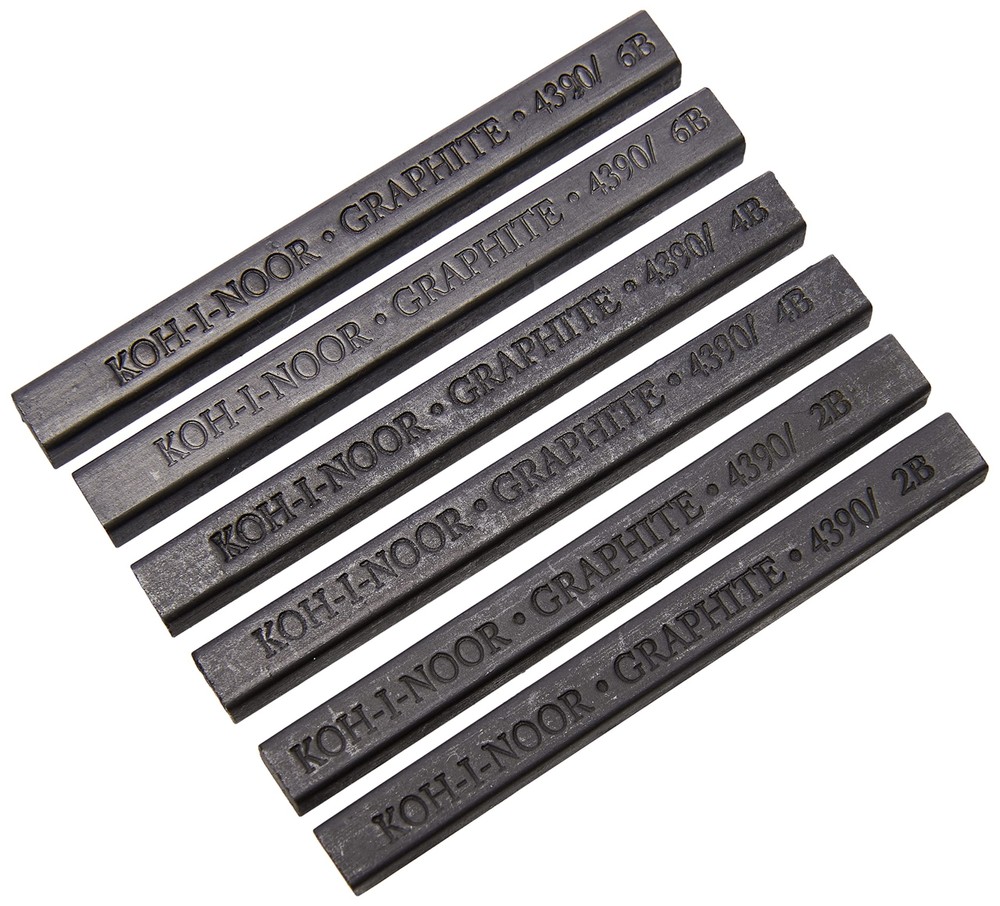 FA4390 Gioconda Artist Graphite Blocks 6-Pack