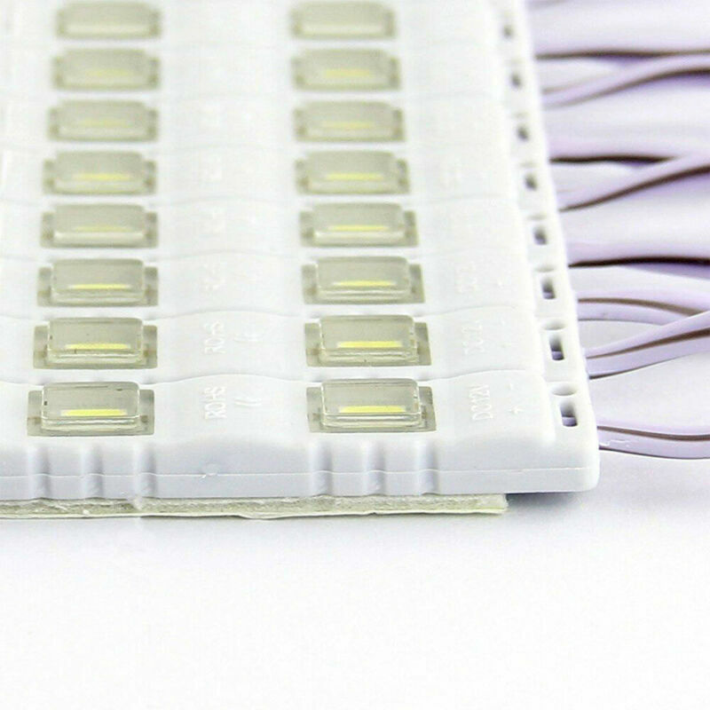 US 60Led White Under Cabinet Light Closet Kitchen Counter LED Light+Power+Dimmer