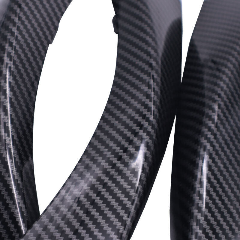 For BMW E90 328i Car Right Side Inner Door Panel Handle Pull Trim Cover Carbon