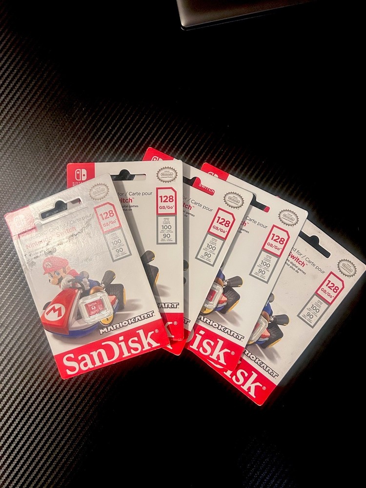 Sandisk 128GB micro SDXC Card for Nintendo Switch