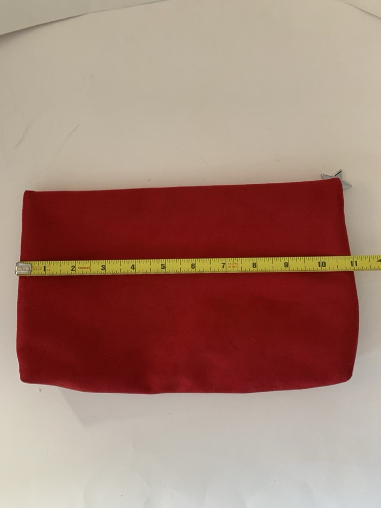 dior makeup pouch red